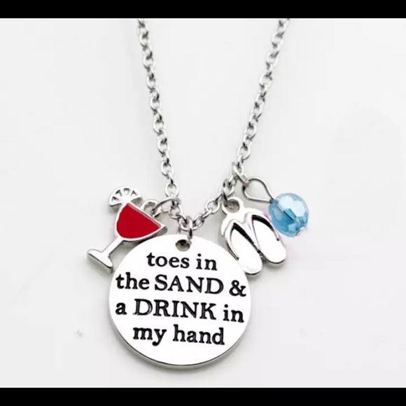 Beach Charm Necklace - Picture 2 of 3